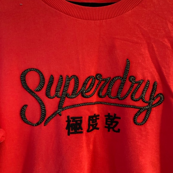 Super dry star sweat dress - Size US 12 - Picture 5 of 5